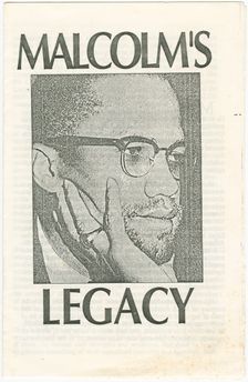 Malcolm's Legacy, after 1965. Creator: Unknown
