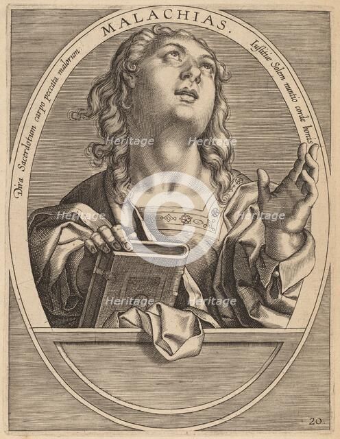 Malachias, published 1613. Creator: Theodoor Galle.