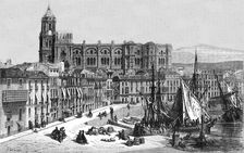 Malaga; An Autumn Tour in Andalusia 1875. Creator: Gustave Doré