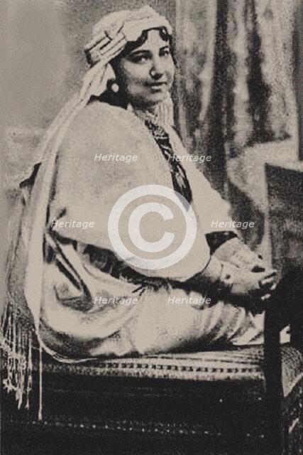 Malak Hifni Nasif (1886-1918). Creator: Anonymous.