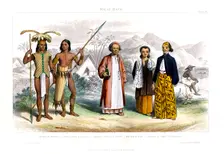 Malay Race 1800-1900.Artist: R Anderson