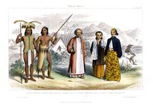Malay Race 1800-1900.Artist: R Anderson
