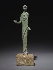 Male Votive Figure, 300s BC. Creator: Unknown