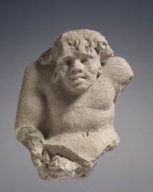 Male Atlantean Figure, 300s. Creator: Unknown