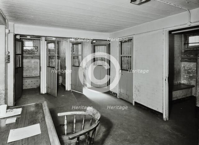 Male cells, Willesden Court House, Saint Mary's Road, Brent, London, 1967. Artist: Unknown.