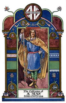 Male costume, 1135-1154, (1904)