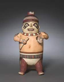 Male Effigy Vessel, 100-650 . Creator: Unknown