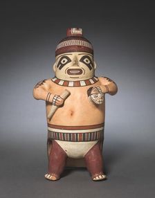 Male Effigy Vessel, 100-650 . Creator: Unknown
