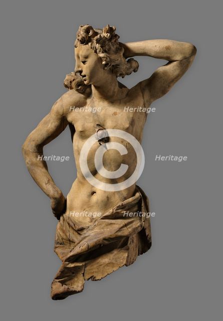 Male Figure, c. 1760. Creator: Ignaz Günther (German, 1725-1775).
