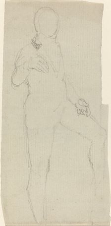 Male Figure in Contemporary Dress, in or after 1801. Creator: John Flaxman