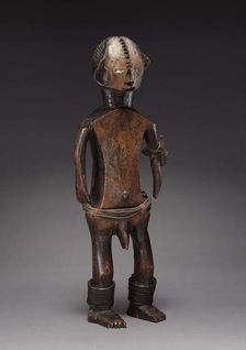 Male Figure of a Pair, late 1800s-early 1900s. Creator: Unknown