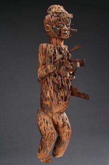 Male figure, mid-19th century - 20th century. Creator: Unknown