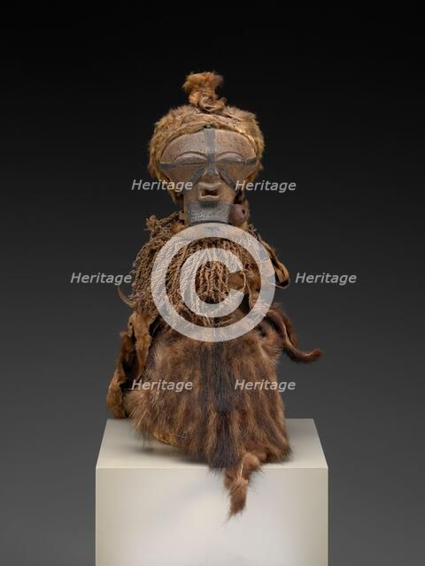 Male figure (Nkisi), late 19th century. Creator: Unknown.