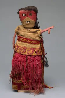 Male Figure with Modern Additions, 1100-1500. Creator: Unknown