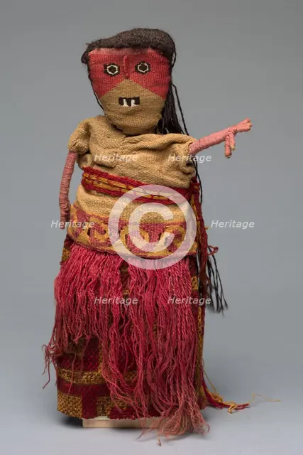 Male Figure with Modern Additions, 1100-1500. Creator: Unknown.