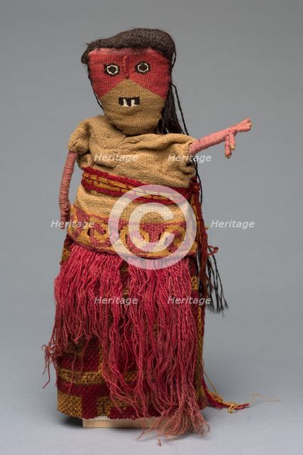 Male Figure with Modern Additions, 1100-1500. Creator: Unknown.