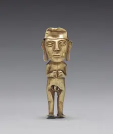 Male Figurine, 1400-1532. Creator: Unknown