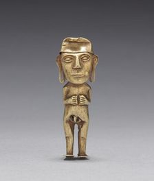 Male Figurine, 1400-1532. Creator: Unknown