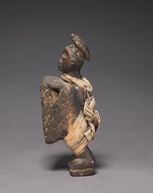 Male Figurine, late 1800s-early 1900s. Creator: Unknown