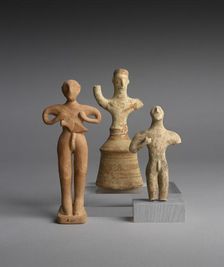 Male figurines, Middle Minoan I Period, c2100-c1900BC