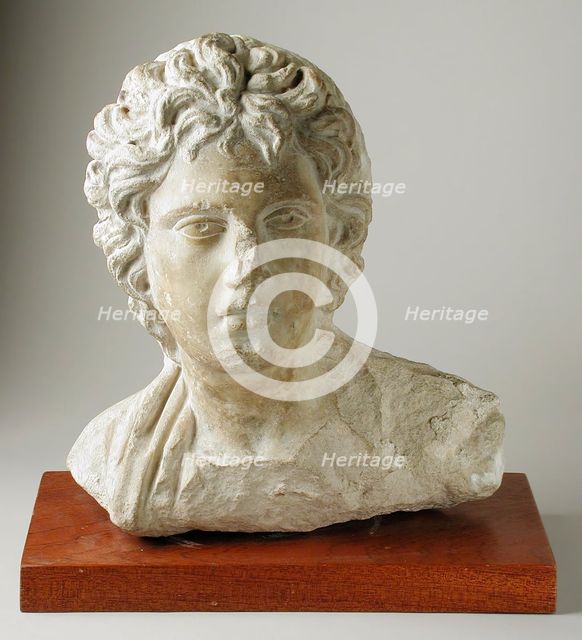 Male Head, 2nd to 3rd century A.D.. Creator: Unknown.