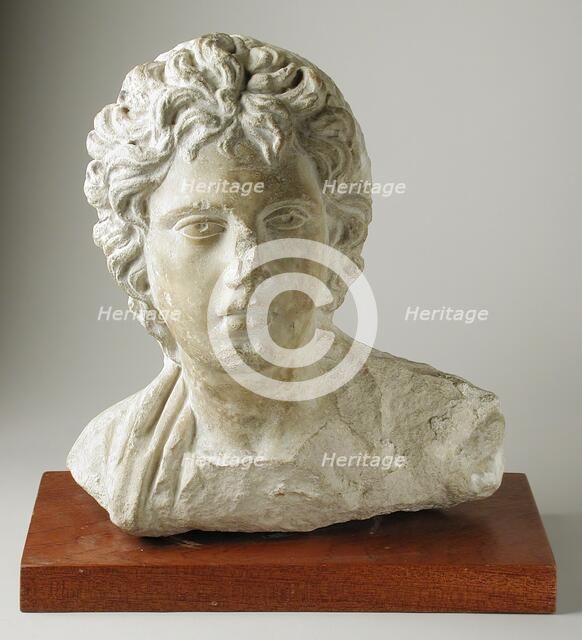 Male Head, 2nd to 3rd century A.D.. Creator: Unknown.