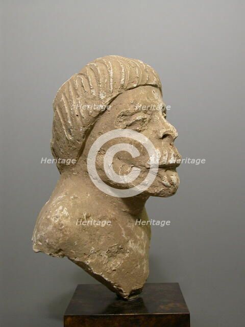 Male Head, 2nd/3rd century. Creator: Unknown.