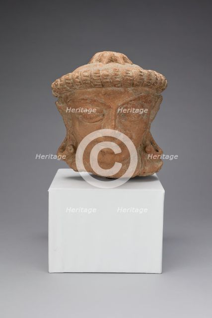 Male Head, 3rd/4th century. Creator: Unknown.