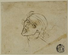 Male Head, n.d. Creator: Unknown