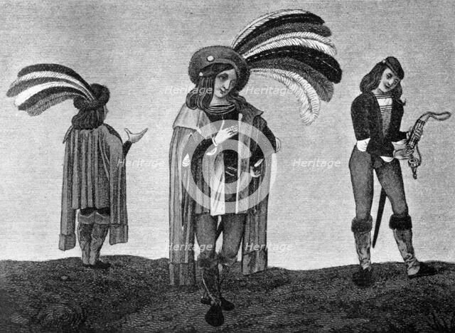 Male head-gear, late 15th-early 16th century, (1910). Artist: Unknown