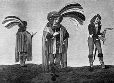 Male head-gear, late 15th-early 16th century, (1910)