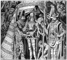 Male headgear, 15th century, (1910)