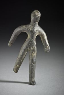Male Nude Figure, 7th century BC. Creator: Unknown