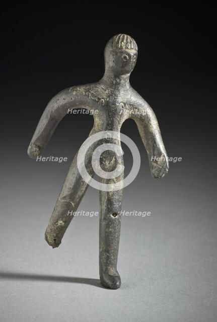 Male Nude Figure, 7th century BC. Creator: Unknown.