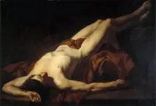 Male Nude (Hector). Artist: David, Jacques Louis (1748-1825)