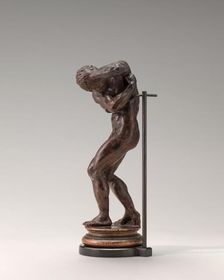 Male Nude Standing in a Fearful Pose, probably 1530s. Creator: Niccolò Tribolo