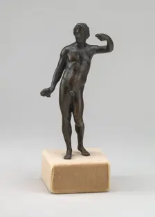 Male Nude with Raised Left Arm, second quarter 16th century. Creator: Unknown