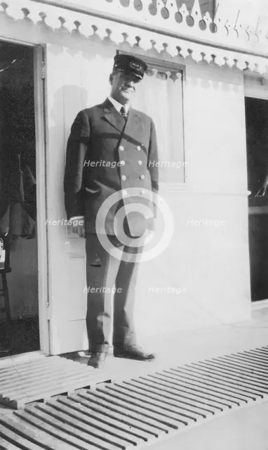 Male pilot in uniform, between c1900 and 1916. Creator: Unknown.