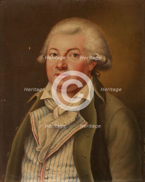 Male Portrait, 1813. Creator: Unknown.