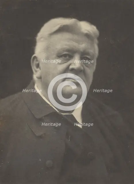 Male Portrait, 1890. Creator: Henry Herschel Hay Cameron.