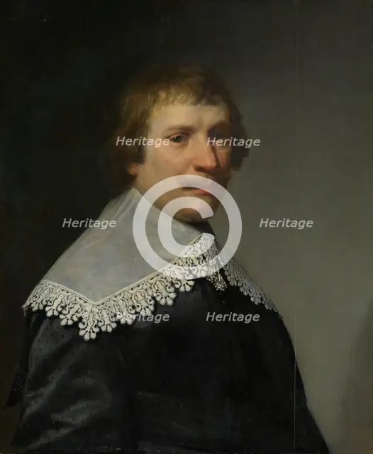 Male portrait, Undated. Creator: Michiel van Mierevelt.