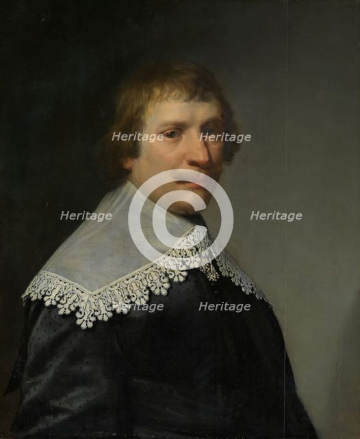 Male portrait, Undated. Creator: Michiel van Mierevelt.
