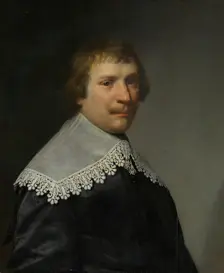 Male portrait, Undated. Creator: Michiel van Mierevelt