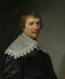 Male portrait, Undated. Creator: Michiel van Mierevelt