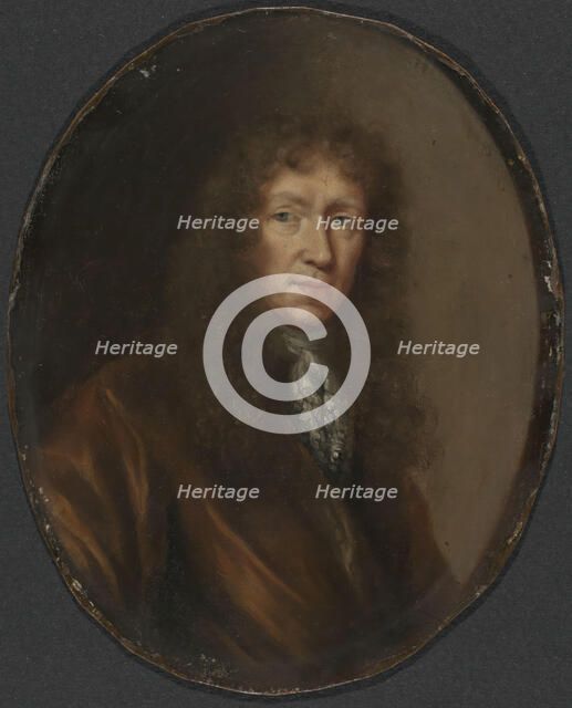 Male portrait, c1680. Creator: David van der Plas.