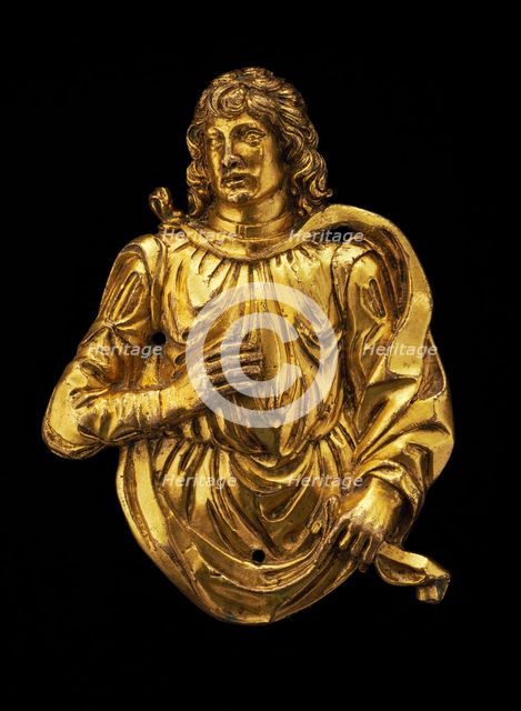 Male Saint, c. 1500. Creator: Francesco Marti.