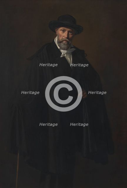 Maleren Constantin Hansen, 1862. Creator: Wilhelm Marstrand.