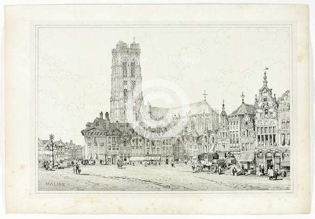 Maline, 1833. Creator: Samuel Prout.