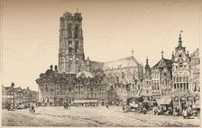 Malines c1820 (1915). Artist: Samuel Prout