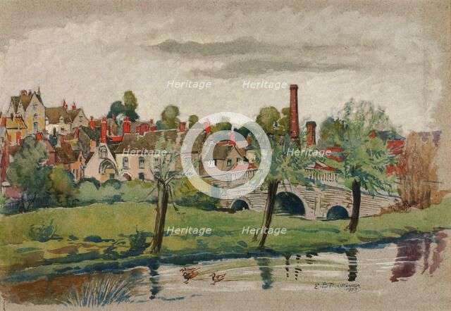 Malmesbury, 1922. Creator: Esther Blaikie MacKinnon.